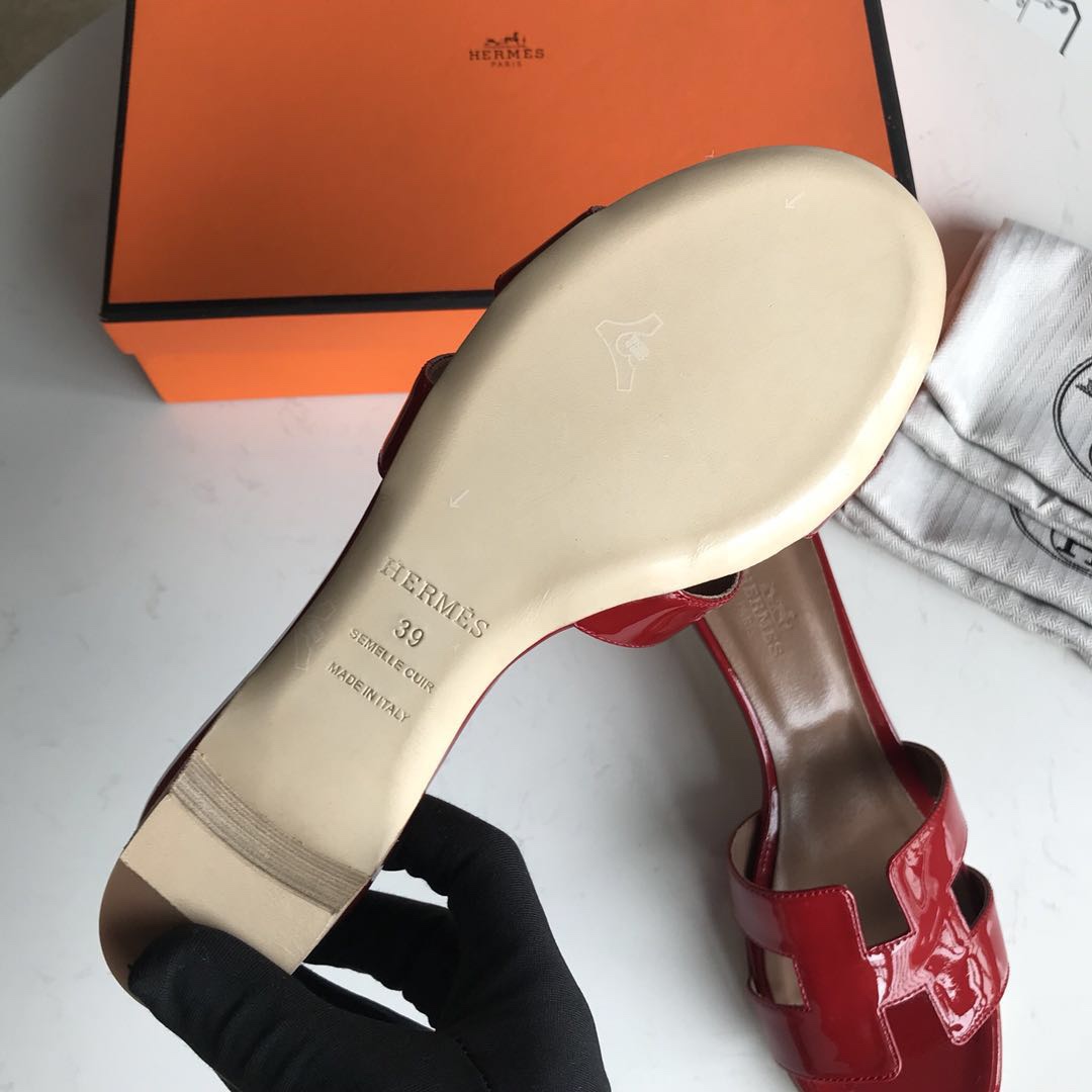 에르메스 올수공 오아시스 슬리퍼 샌들 페이던트 07